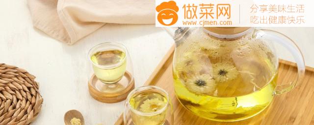 金丝皇菊茶有五种功效