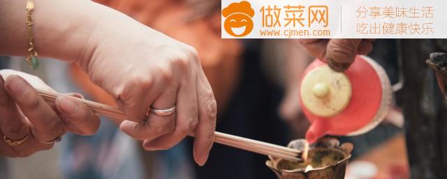 中元节贡品筷子如何摆