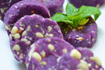 紫薯果仁饼