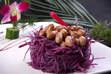紫土豆的做法