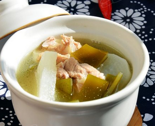 白萝卜海带排骨营养汤的做法 适合冬季食用的一道养生滋补汤