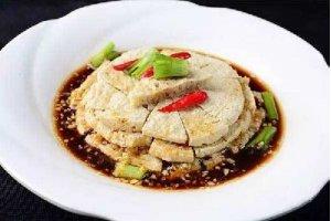 泰国香菜拌草帽老豆腐