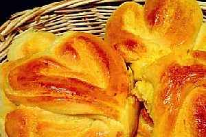椰蓉椰浆爪印面包