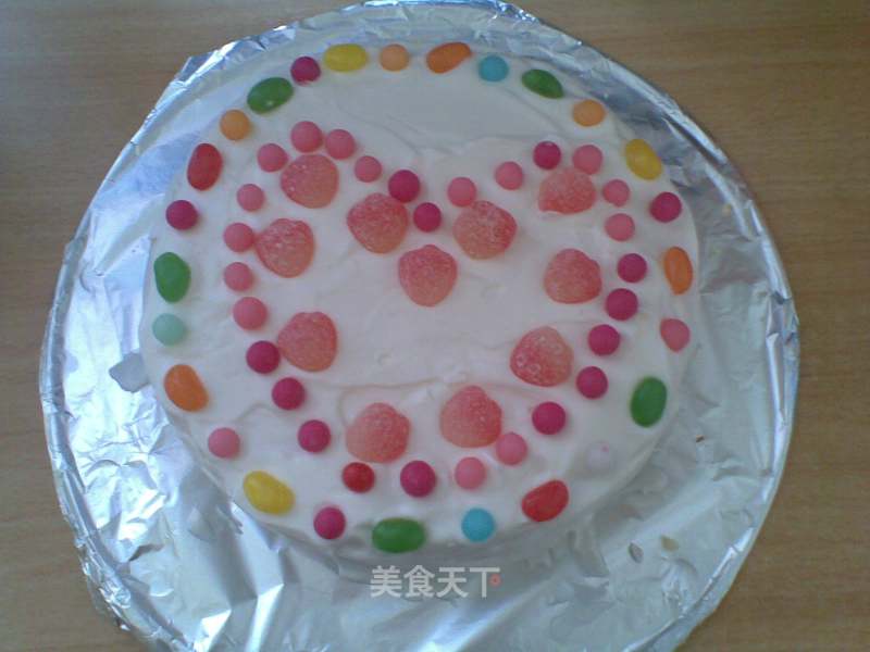 第一个DIY生日蛋糕的做法