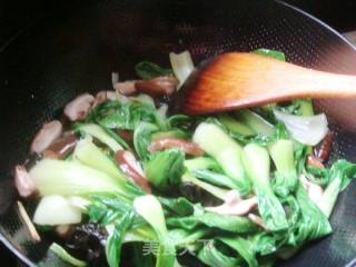 【闽菜】--香菇青菜的做法步骤：10