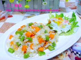 【换个花样吃米饭】三丁焖饭的做法步骤：9