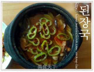 朝鲜美食—酱香浓郁的朝鲜大酱汤 된장국的做法步骤：20
