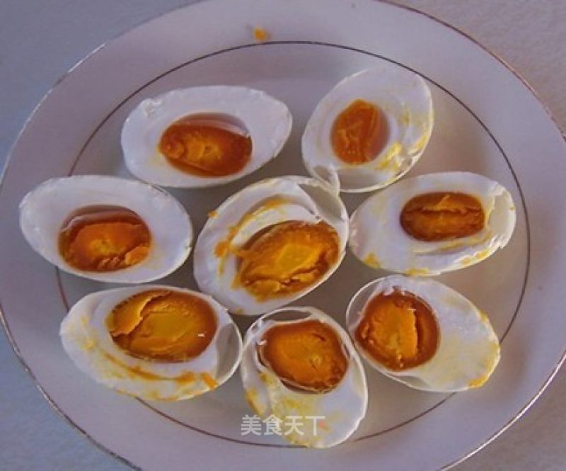 腌制咸鸭蛋的做法