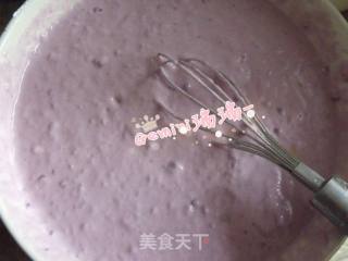 电饭锅版紫薯发糕的做法步骤：6
