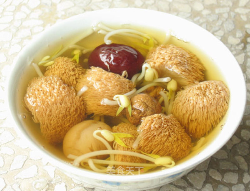 清淡猴头菇纯素汤的做法