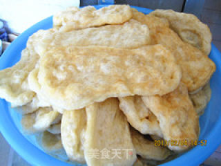 春节必备年饭之一----炸面鱼的做法步骤：12