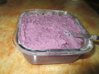 紫薯糯米糕的做法步骤：5