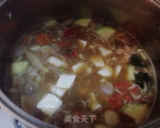 【韩国大酱汤】---酱香浓郁异国风味的做法步骤：9