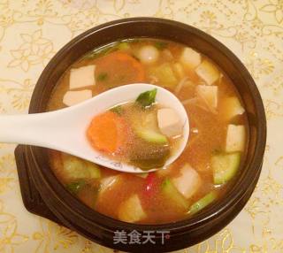 【韩国大酱汤】---酱香浓郁异国风味的做法步骤：14