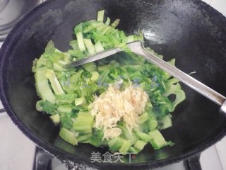 虾米皮盖菜的做法步骤：6