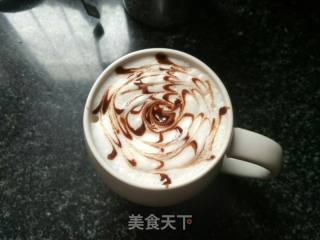 【天津】咖啡拉花的做法步骤：7