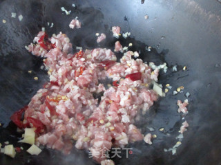 肉末炒珍珠花的做法步骤：7