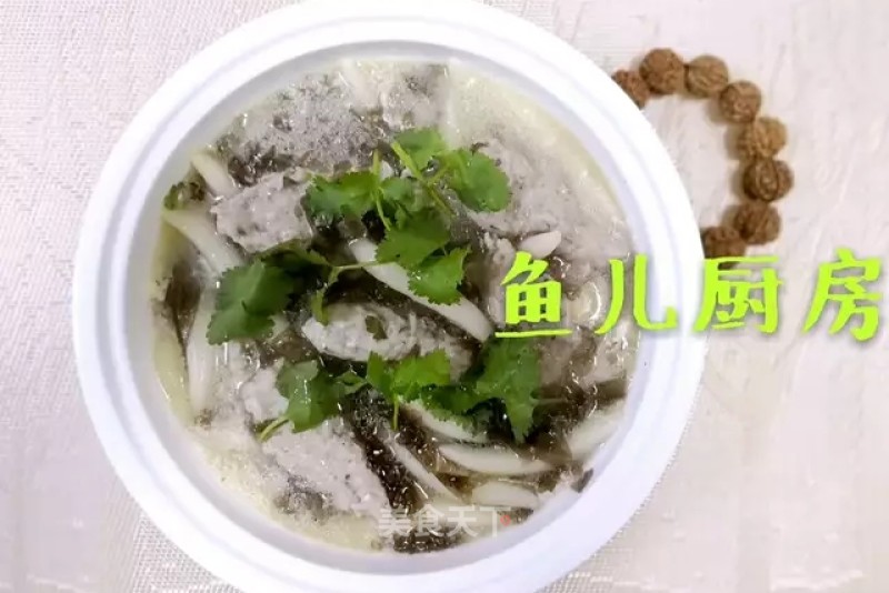 全能鱼滑汤──“鱼儿厨房”私房菜的做法