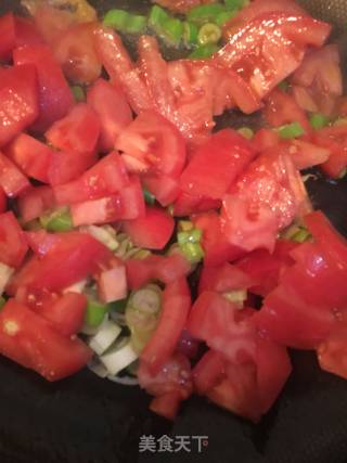 番茄拌汤的做法步骤：5