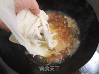 饺子皮汤面的做法步骤：11