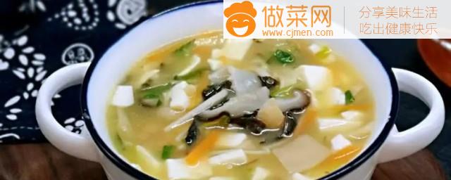 海参豆腐汤的家常做法推荐
