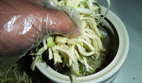 教你生芥菜丝的腌制方法