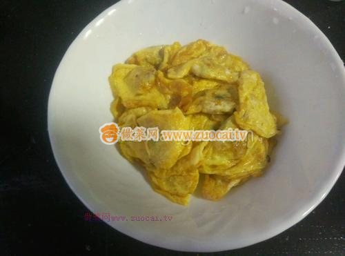 金菇蛋饺的做法