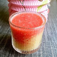 甜蜜的味道/西瓜猕猴桃汁的做法图解3