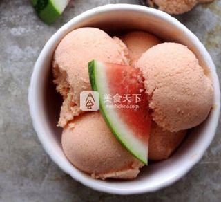 西瓜冰淇淋的做法步骤：5