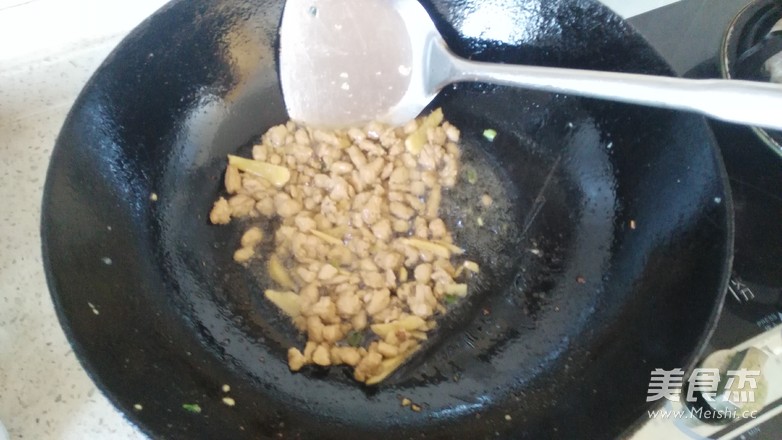 四季豆炒肉丝的做法