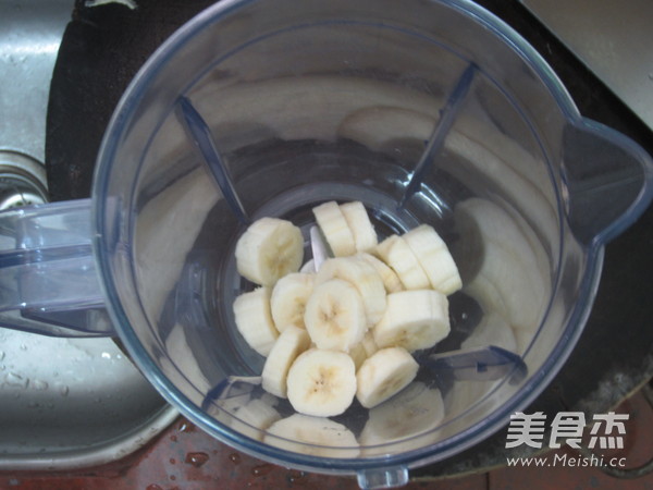 香蕉豆浆的做法