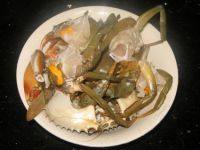 水瓜煮螃蟹的做法步骤2