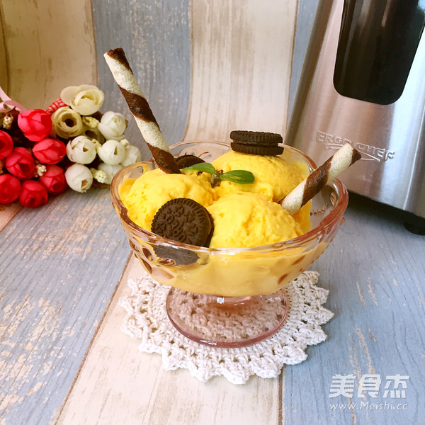 芒果酸奶冰淇淋的做法