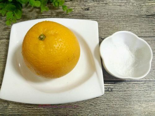 盐蒸橙子的做法