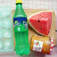 ♡西瓜水果♡-冰汽水的做法图解1