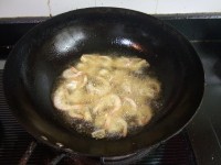 三丝炒白虾的做法步骤6