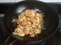 三丝炒白虾的做法步骤10