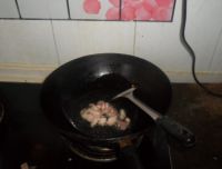 肉炒扁豆的做法步骤5