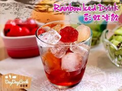 彩虹冰饮Rainbow Iced Drink的做法视频