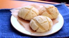 蜜瓜面包做法（メロンパン）的做法视频