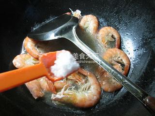 鲜虾煮粉丝的做法步骤：6