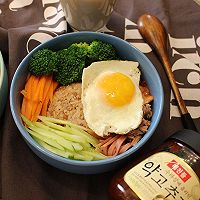 营养早餐——韩式拌糙米饭的做法图解7
