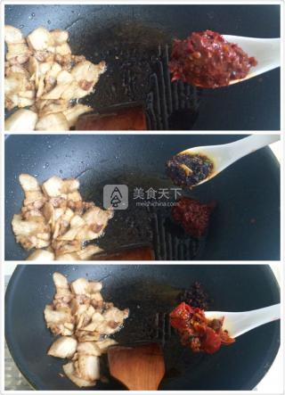 泡椒笋干回锅肉的做法步骤：21