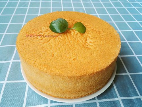 阳光橙味戚风蛋糕～八寸的做法