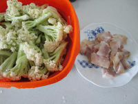 咸肉花菜干锅的做法步骤3