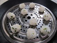蒸米饭丸子的做法步骤8