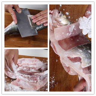 清蒸鲈鱼—捷赛私房菜的做法步骤：2