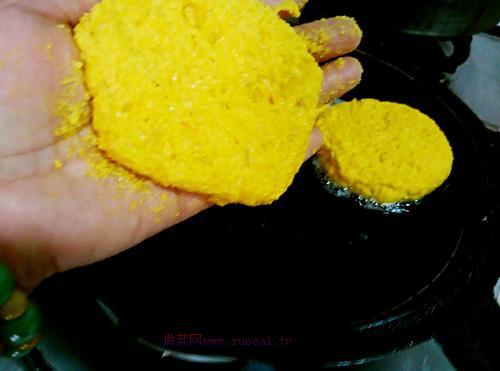 南瓜玉米饼的做法