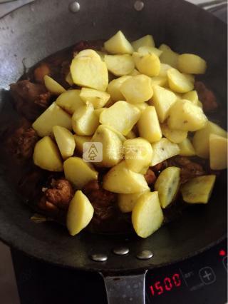 红烧兔肉焖土豆的做法步骤：13