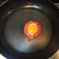 向日葵煎蛋的做法步骤5